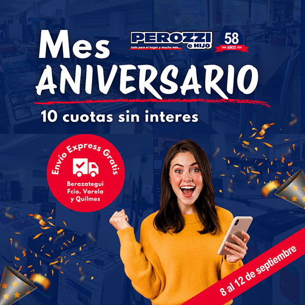 Mes aniversario en Perozzi