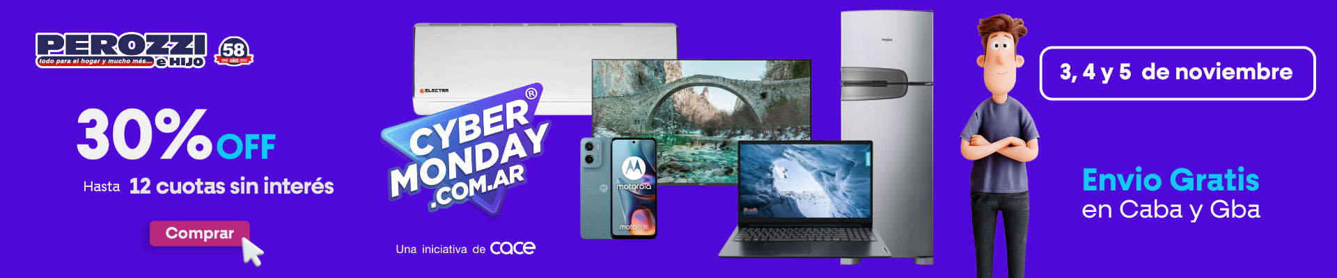 Cybermonday en Perozzi