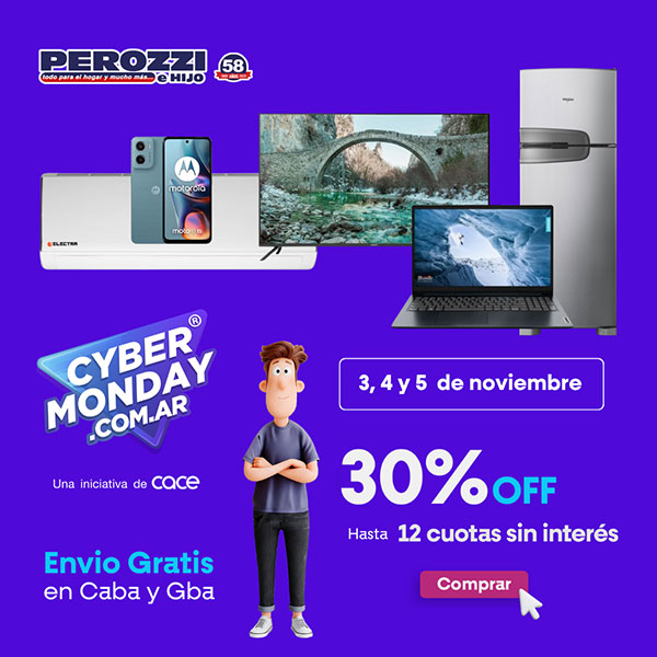 Cybermonday en Perozzi