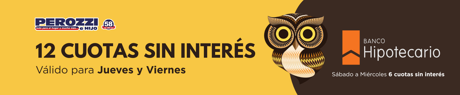 Banco Hipotecario cuotas sin interés