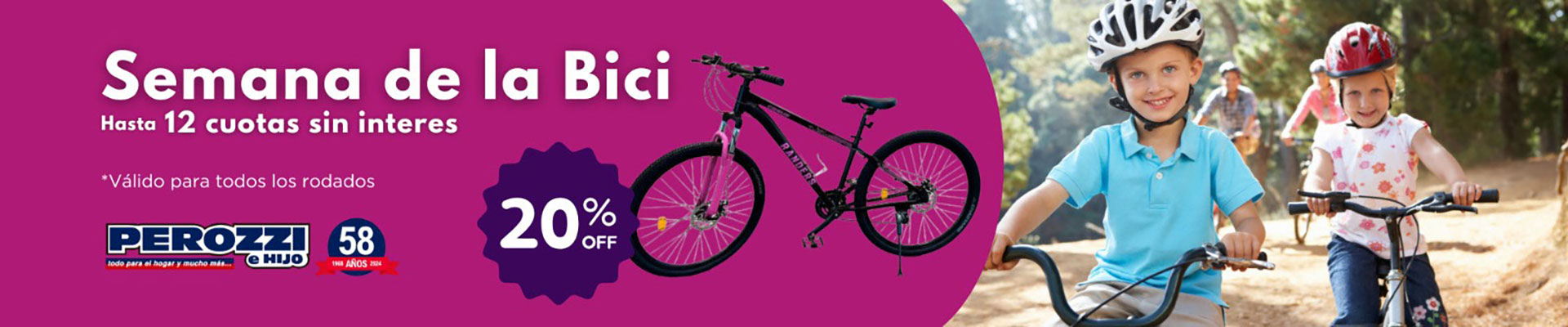 Semana de la Bici en Perozzi